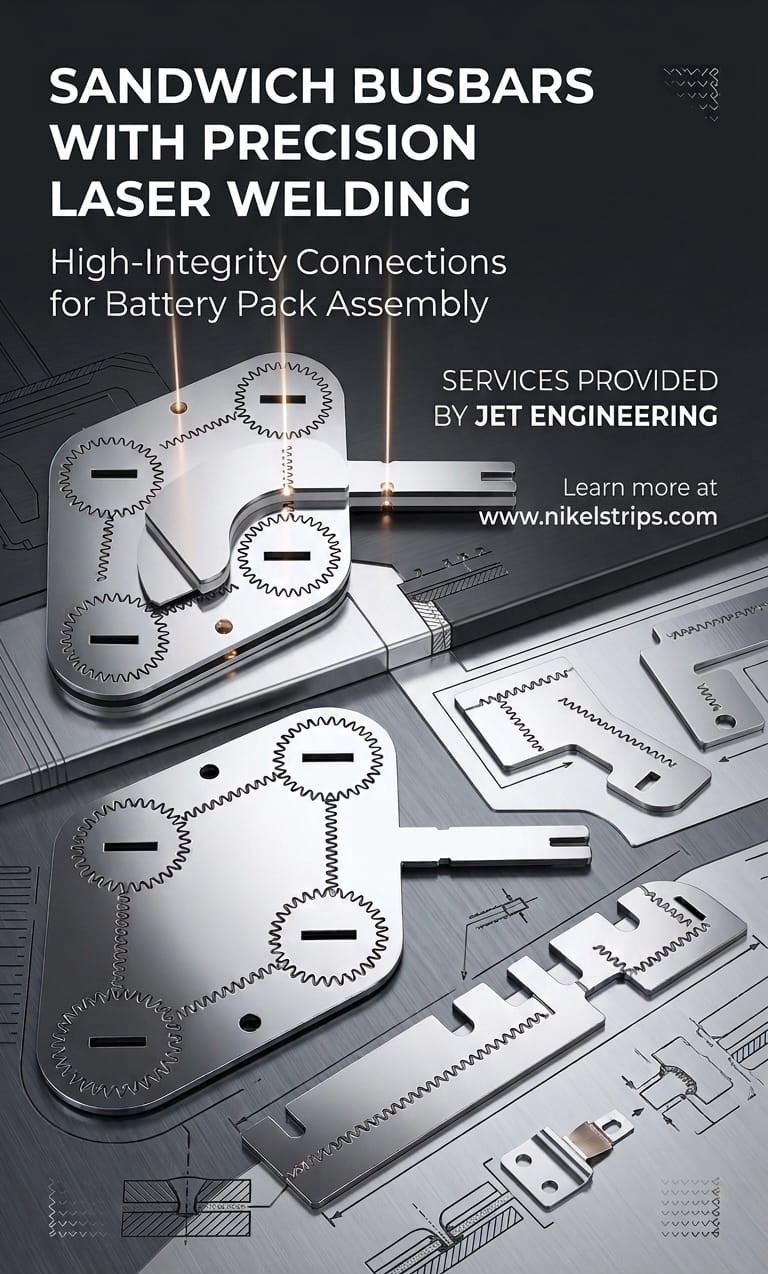 Precision Laser Welding for Sandwich Busbars